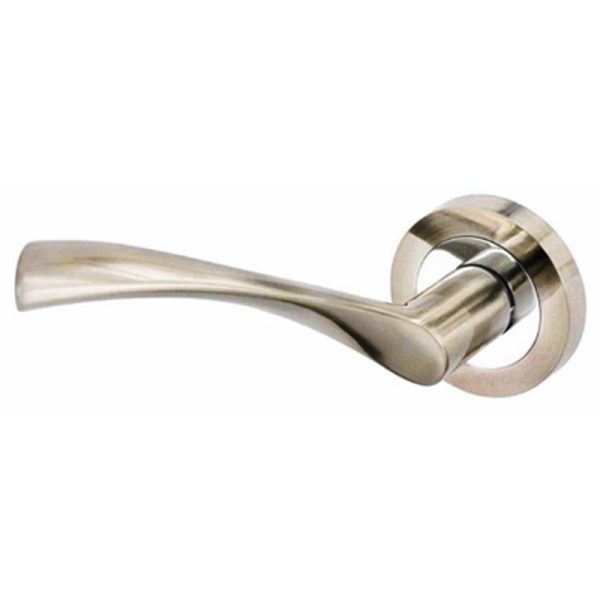 SMITHS LUNAR LEVER ON ROSE SNCP DOOR HANDLE