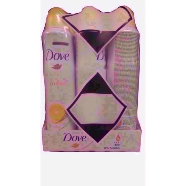 DOVE APA 250ML GRAPEFRUIT WOMEN PACK OF 6