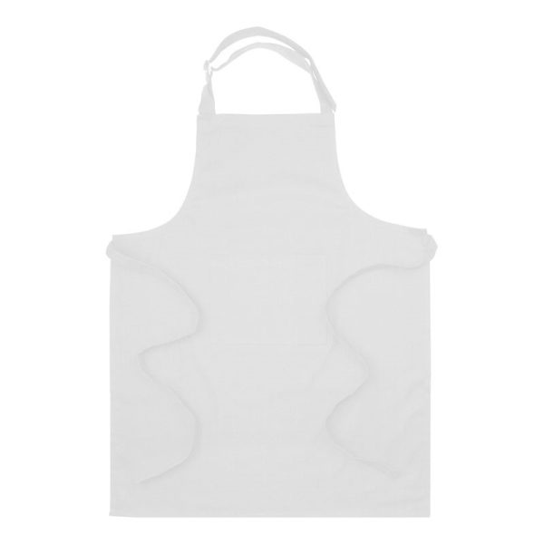 APOLLO KIDS APRON COTTON WHITE 43X56