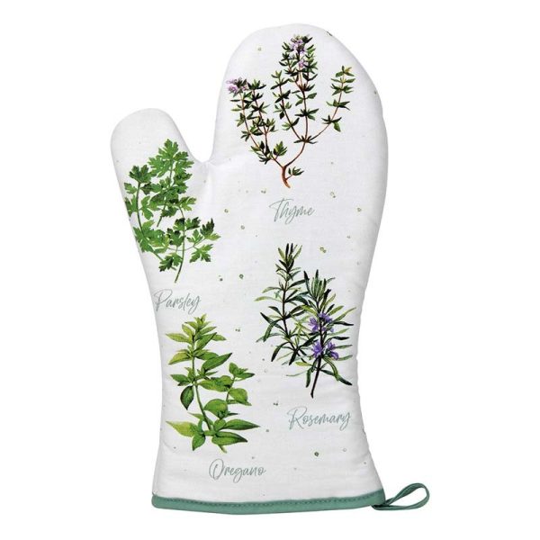 HERB GARDEN OVEN GLOVE