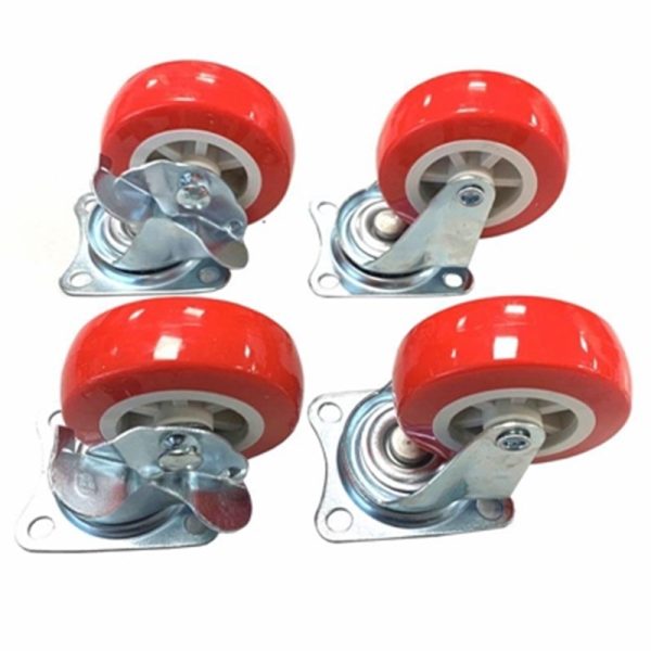 ROLSON SWIVEL CASTOR WHEELS 50MM 4PCE