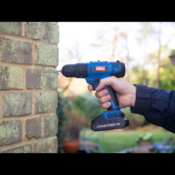 HILKA CORDLESS HAMMER DRILL 18V LI-ION