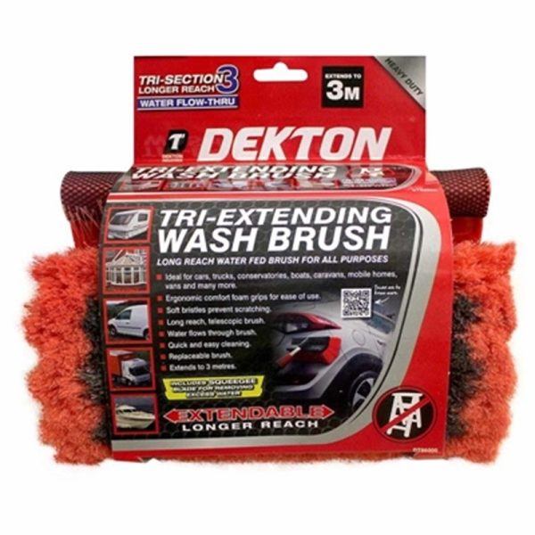 DEKTON EXTENDING WASH BRUSH HEAVY DUTY