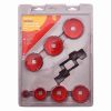 AMTECH HOLE SAW HEAVY DUTY CARBON 9PC SET