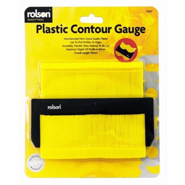 ROLSON PLASTIC COTOUR GAUGE