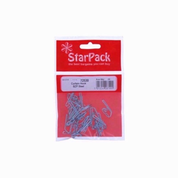 STARPACK CURTAIN HOOK BZP