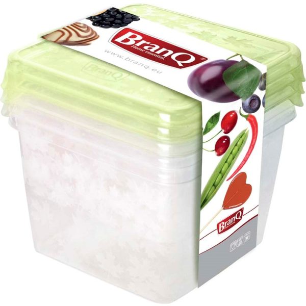 RUKKOLA FOOD CONTAINERS PACK OF 3 ASSORTED