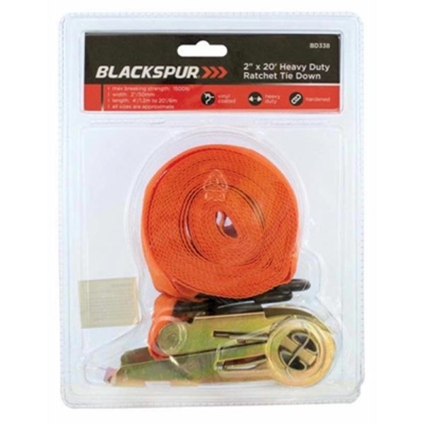 BLACKSPUR 2 X 20 RATCHET TIE DOWN