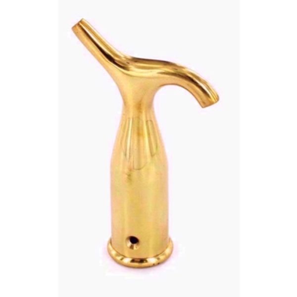 SECURIT POLE HOOK BRASS 125MM