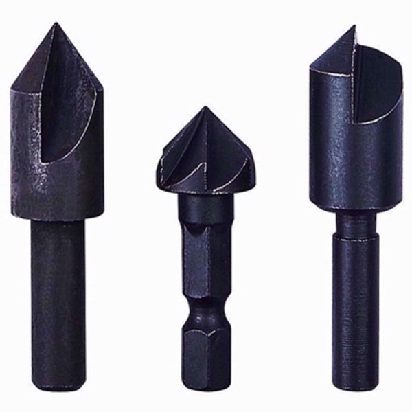 AMTECH COUNTERSINK BIT 3PC SET