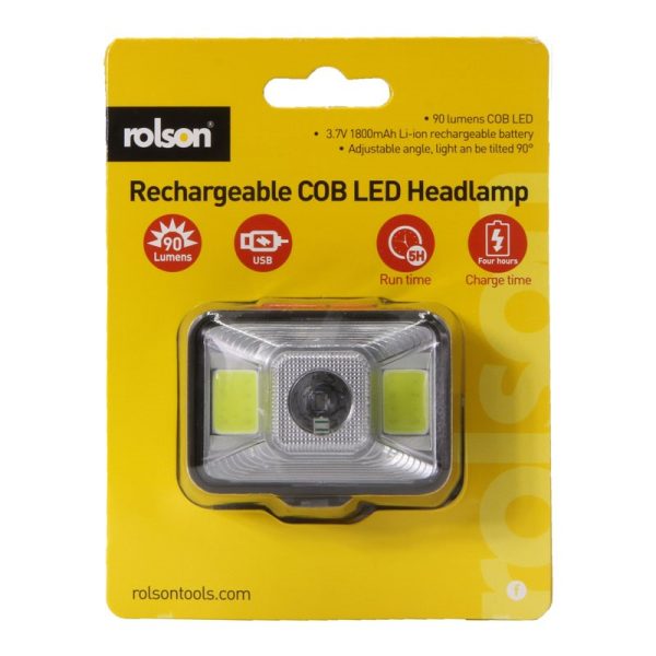 ROLSON RECHARGEABLE HEAD LAMP