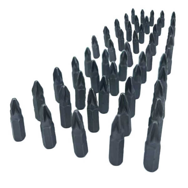 ROLSON SCREWDRIVER BITS 50PC PZ2X25MM