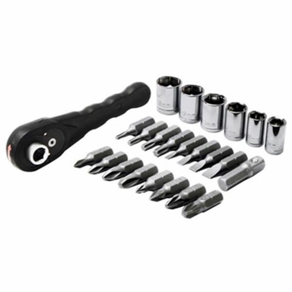 ROLSON RATCHET AND SOCKET BIT SET