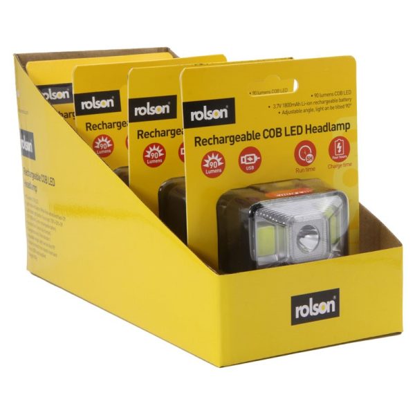 ROLSON RECHARGEABLE HEAD LAMP