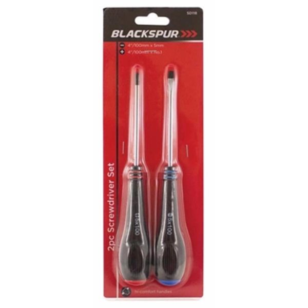 BLACKSPUR 2 PCE SCREWDRIVER SET