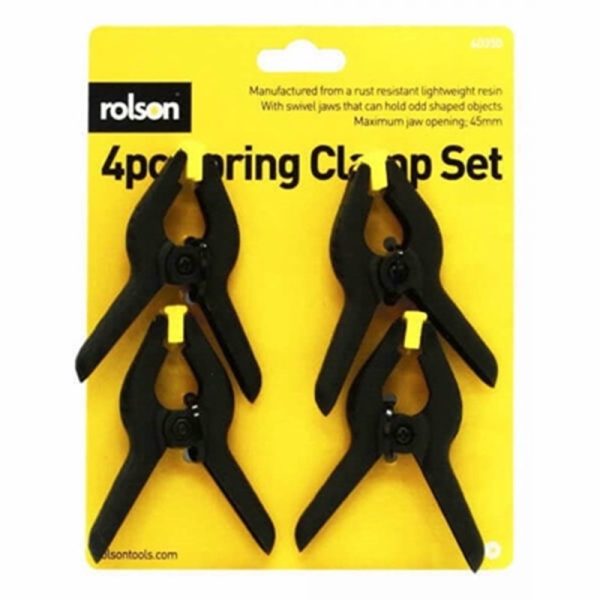 ROLSON MICRO SPRING CLAMP SET 4PCE