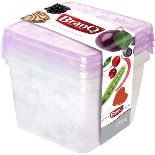 RUKKOLA FOOD CONTAINERS PACK OF 3 ASSORTED