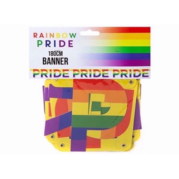 RAINBOW HAPPY PRIDE BANNER