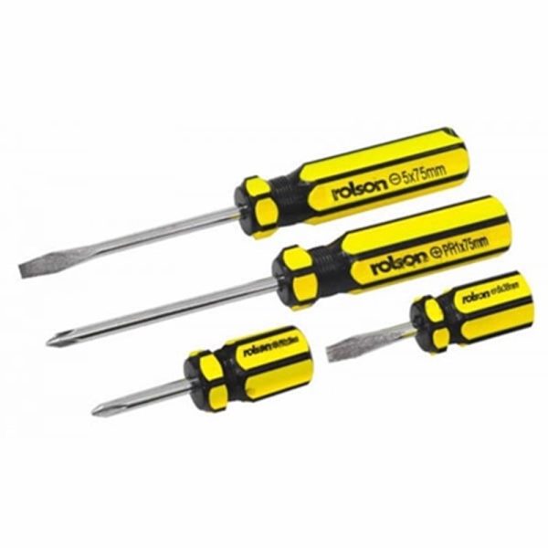 ROLSON SCREWDRIVER SET 4PCE