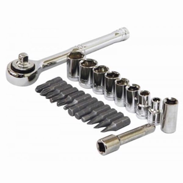 ROLSON SOCKET & BIT SET 23PCE