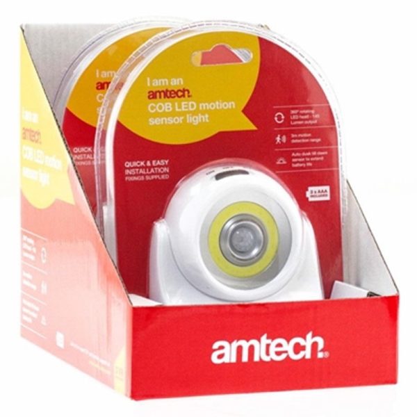 AMTECH COB MOTION SENSER LIGHT