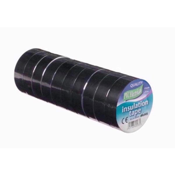 ULTRATAPE PROF INS 19 X 20M BLK PACK OF 10