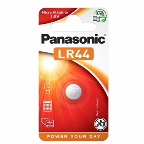 PANASONIC BATTERIES LR44 BATTERIES PACK OF 12