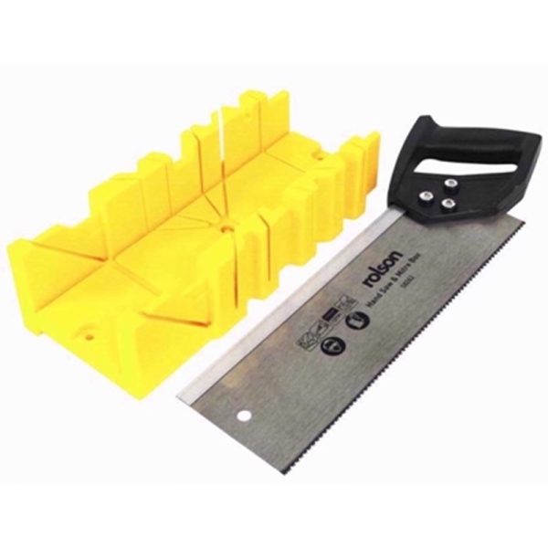 ROLSON TENON SAW AND PLASTIC MITRE BOX