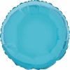 UNIQUE FOIL BALLOON RND BABY BLUE