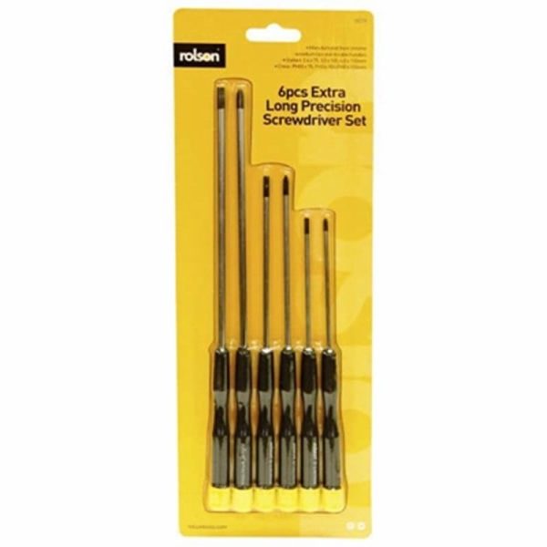 ROLSON PRECISION SCREWDRIVER SET 6PCE