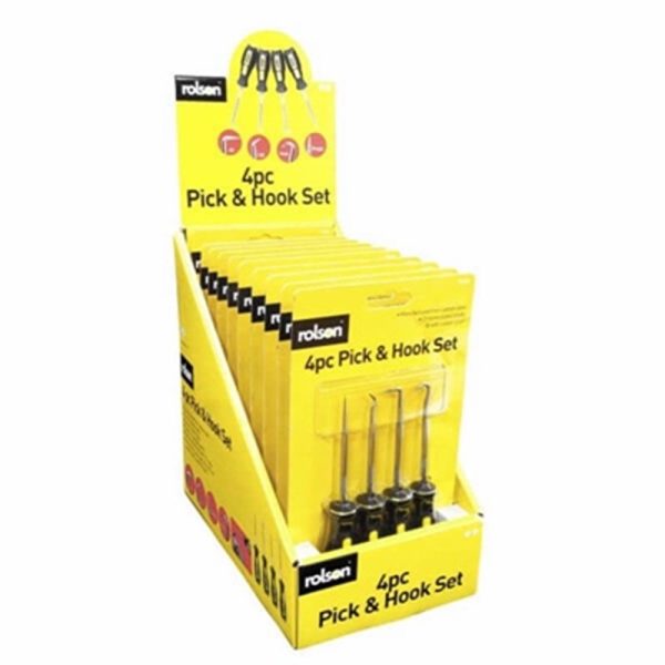 ROLSON PICK & HOOK SET 4PCS