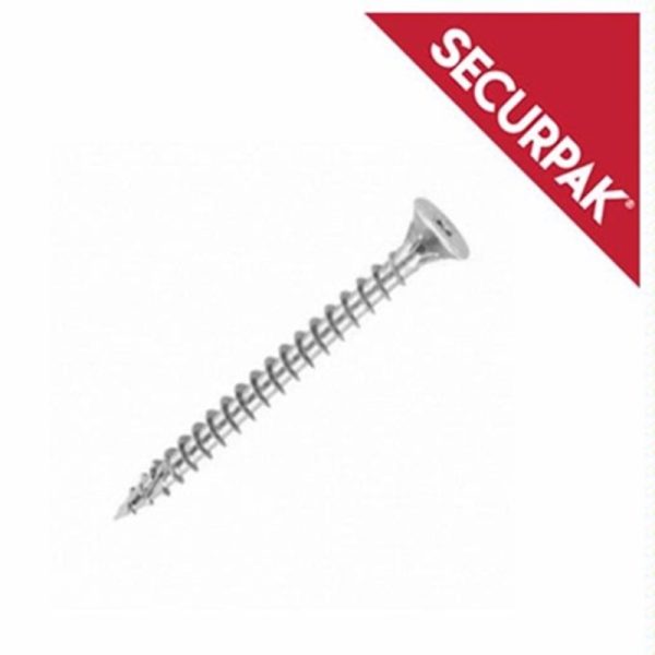 SECURPAK POZI C/SUNK TT SCREWS ZP 6X75MM