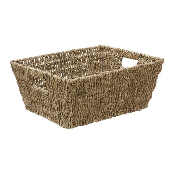 JVL SEAGRASS BASKET RECT