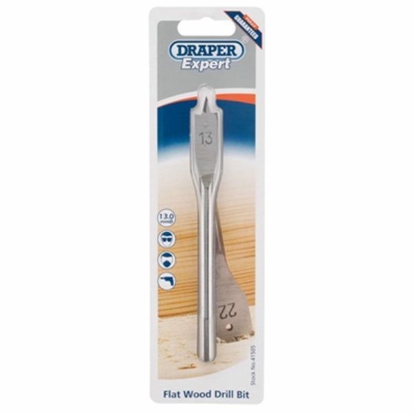 DRAPER WOOD BIT FLAT 13.0 MM