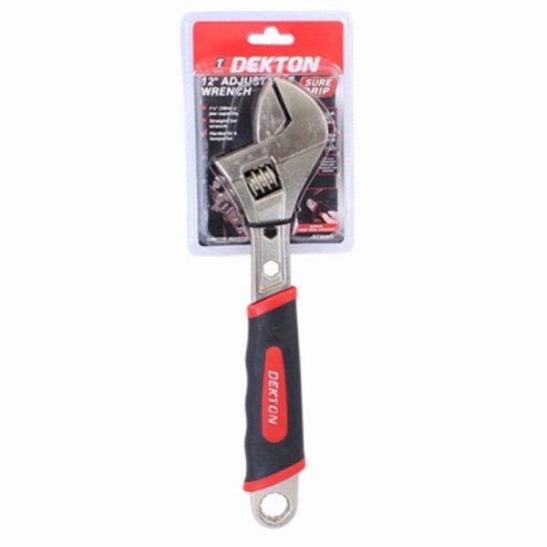 DEKTON ADJUSTABLE SPANNER SURE GRIP 12 INCH