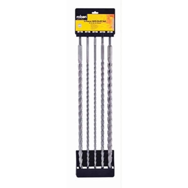 ROLSON SDS DRILL 5PC SET 600MM LONG