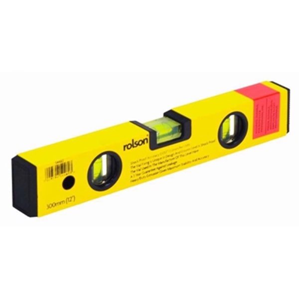 ROLSON SPIRIT LEVEL ALLOY 300MM