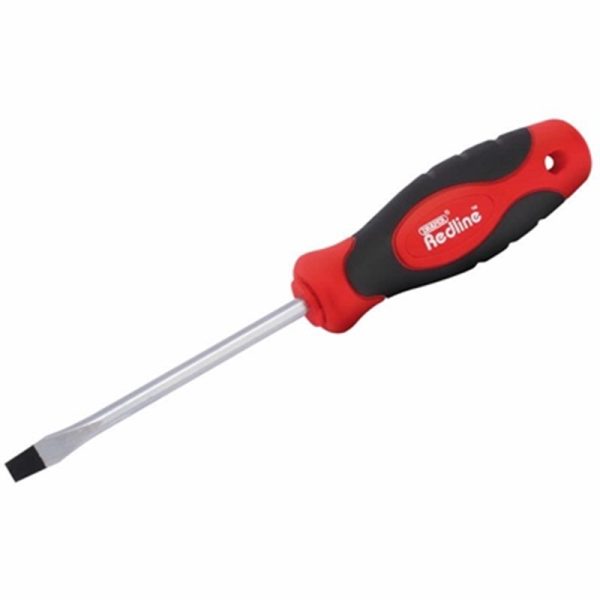 DRAPER SCREWDRIVER SOFT GRIP 6MM X 100MM SLOT