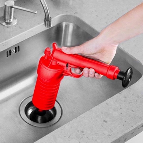 DEKTON DRAIN BLASTER WITH FOUR ATTACHMENTS