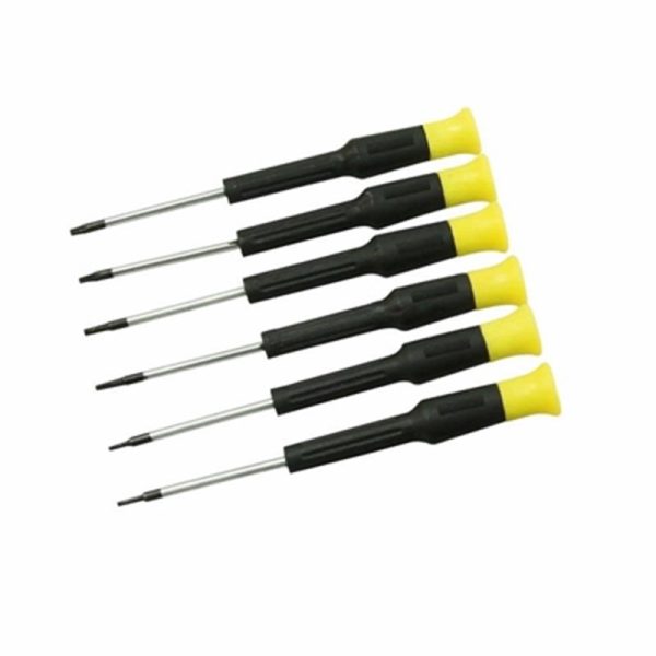 ROLSON PRECISION STAR SCREWDRIVER SET 6PCE