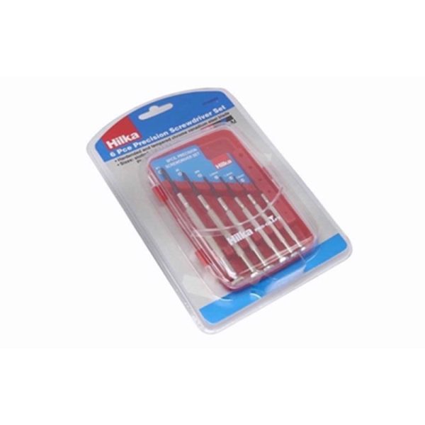 HILKA PRECISION SCREWDRIVER 6PC SET