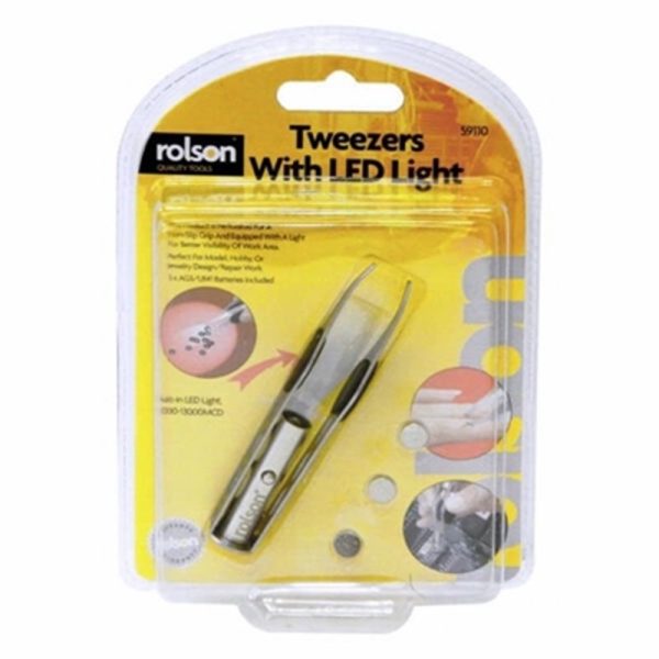 ROLSON TWEEZERS WITH LED LIGHT