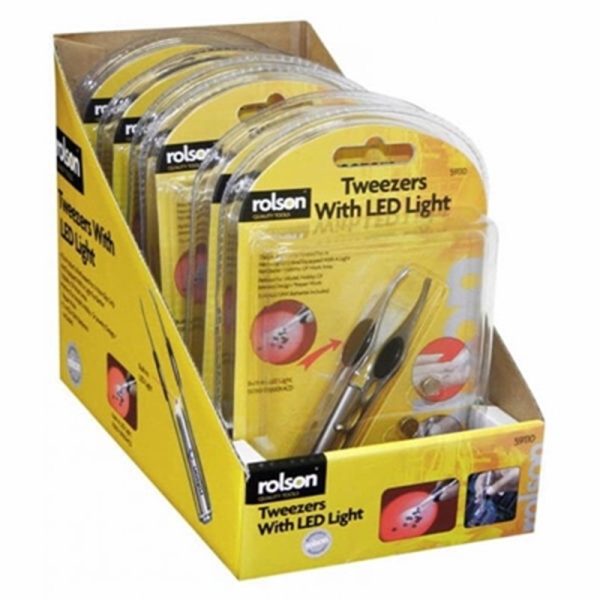 ROLSON TWEEZERS WITH LED LIGHT