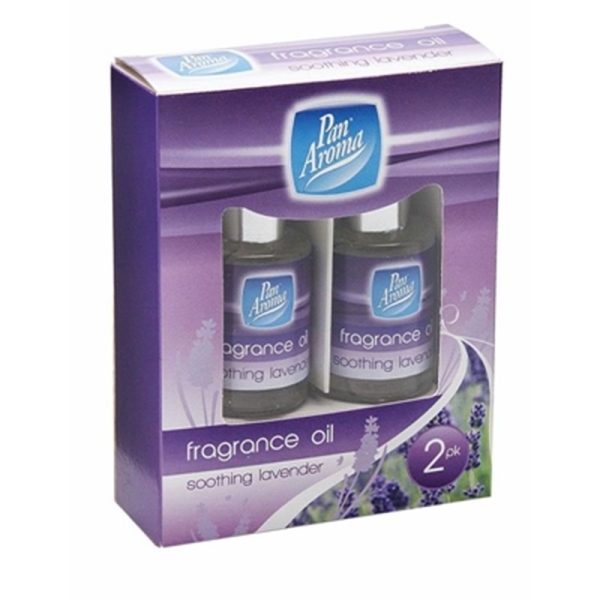 PAN AROMA OIL PACK OF 2 SCENT LAVENDER