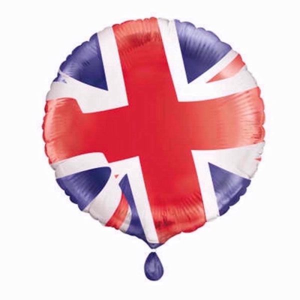 UNION JACK FOIL BALLOON 18INCH