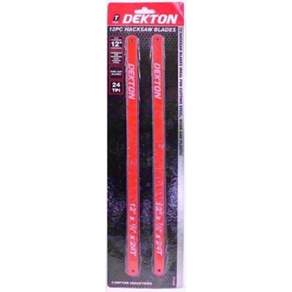 DEKTON HACKSAW BLADES 12INCH