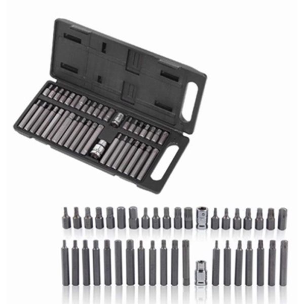 ROLSON SPLINE & HEX BIT SET 40PCE