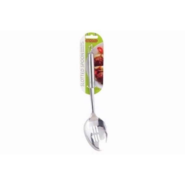 APOLLO UTENSIL STAINLESS STEEL SLOTTED SPOON