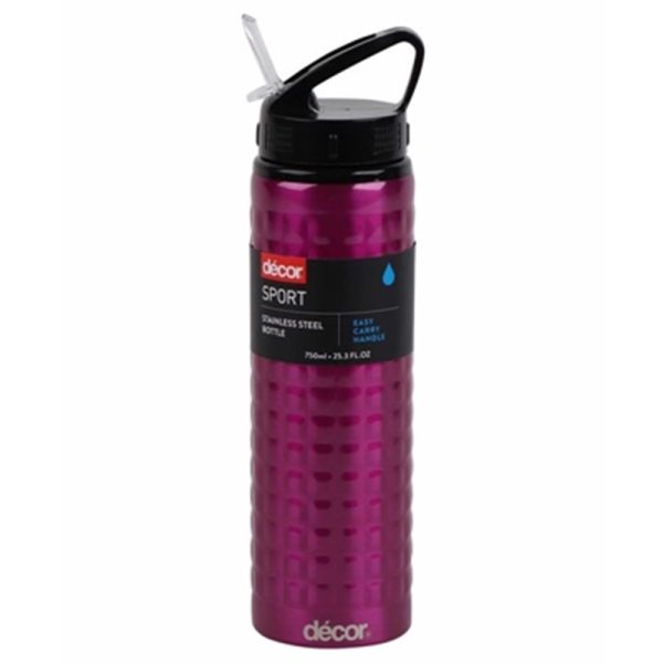 DECOR STIPPLED BOTTLE ASSTD 750ML