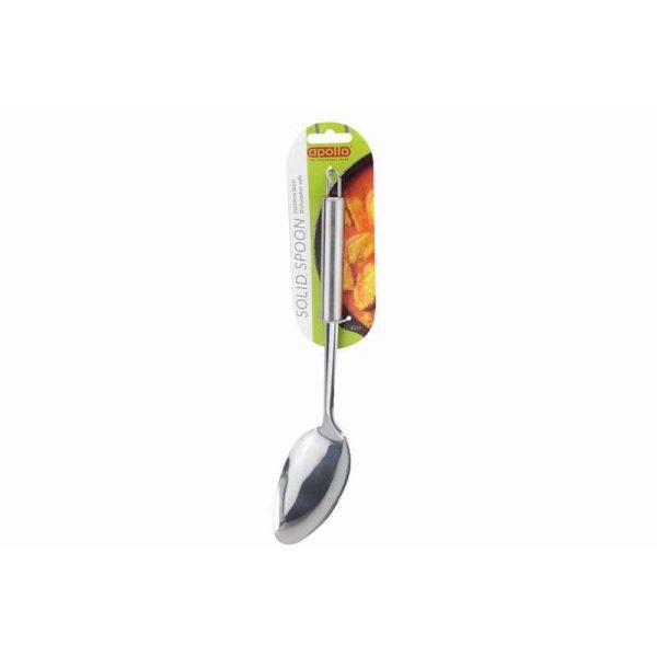 APOLLO UTENSIL STAINLESS STEEL SOLID SPOON